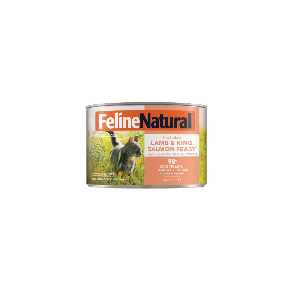 Feline Natural NZ Lamb & King Salmon Wet Food