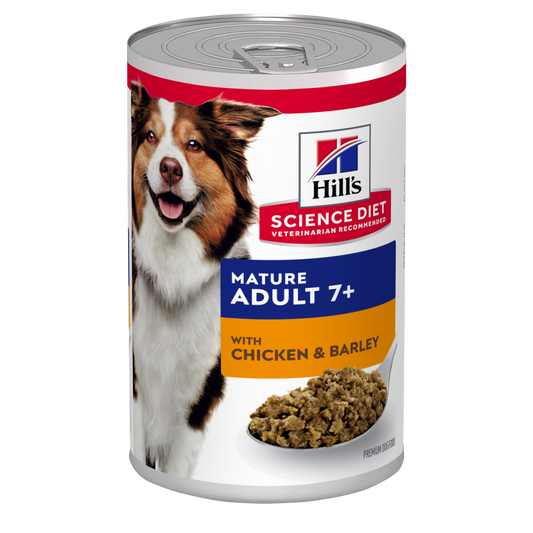 Hill's Science Diet Adult 7+ Chicken & Barley Canned Dog Food