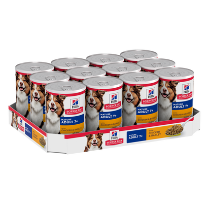 Hill's Science Diet Adult 7+ Chicken & Barley Canned Dog Food