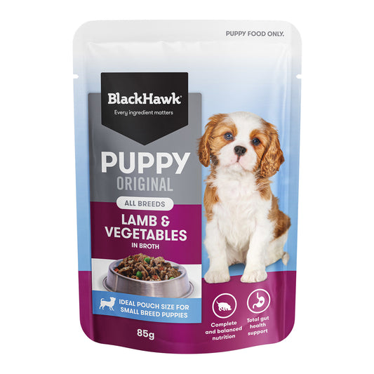 Black Hawk Original Small Breed Puppy Lamb & Vegetables Wet Dog Food