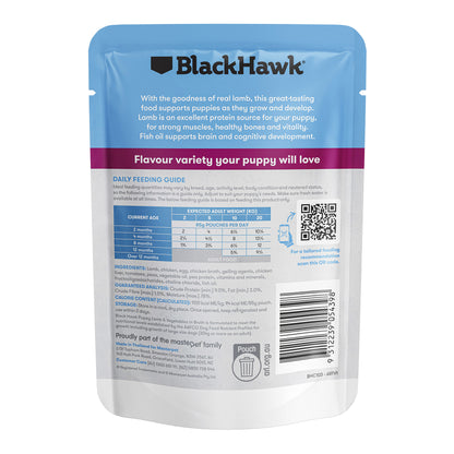 Black Hawk Original Small Breed Puppy Lamb & Vegetables Wet Dog Food