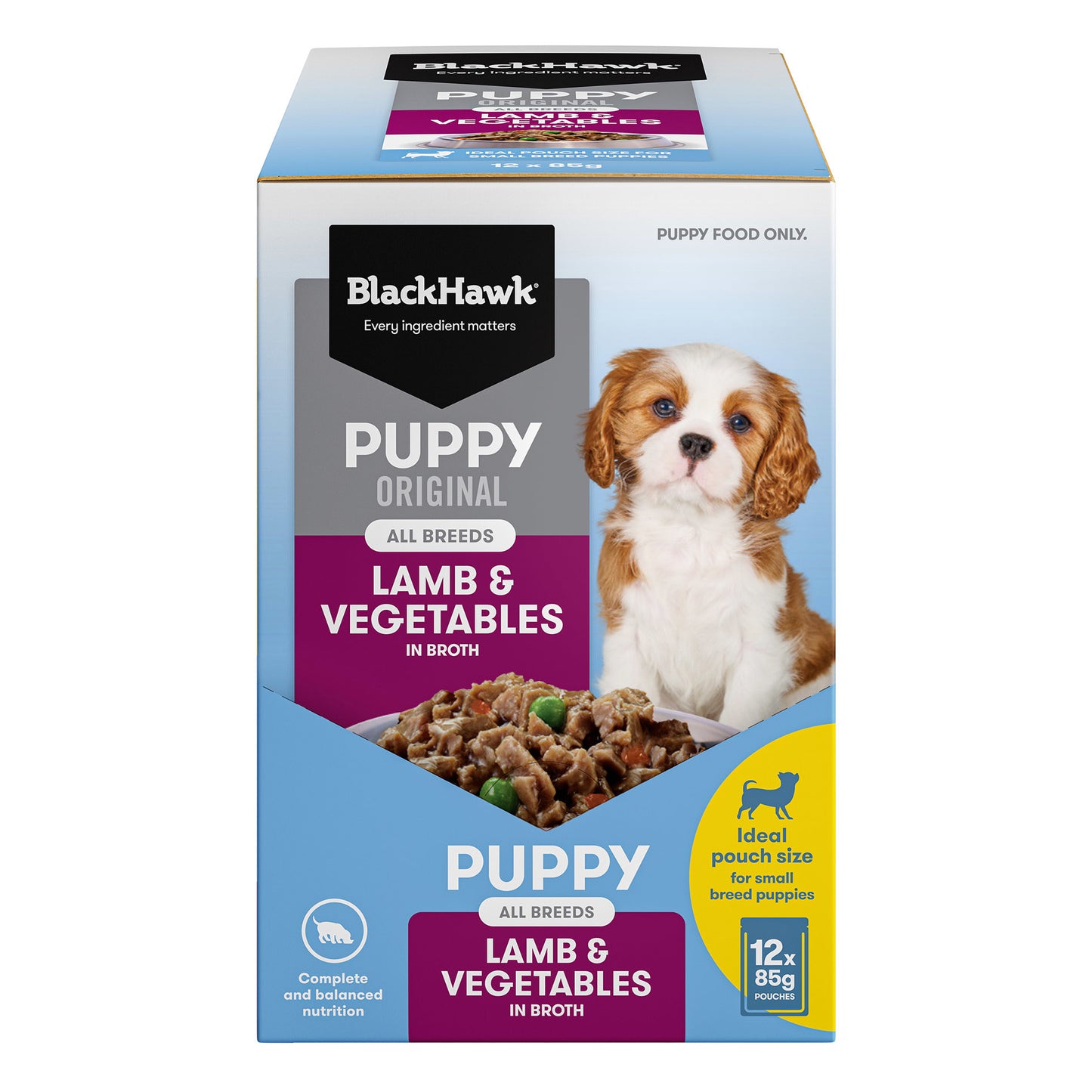 Black Hawk Original Small Breed Puppy Lamb & Vegetables Wet Dog Food
