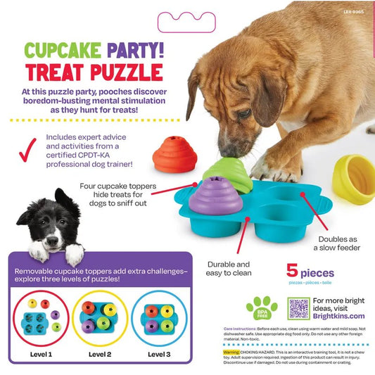Brightkins Cupcake Party Treat Puzzle