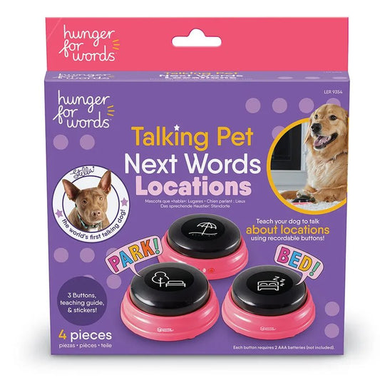 Hunger for Words Talking Pet Next Wors Locations