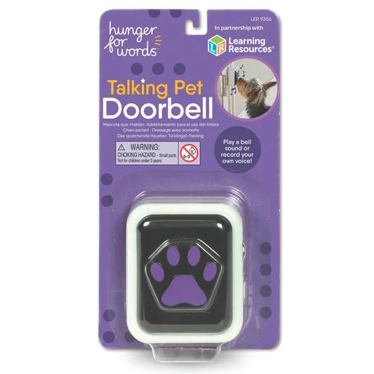 Hunger for Words Talking Pet Doorbell