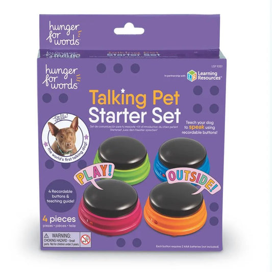 Hunger for Words Talking Pet Starter Set