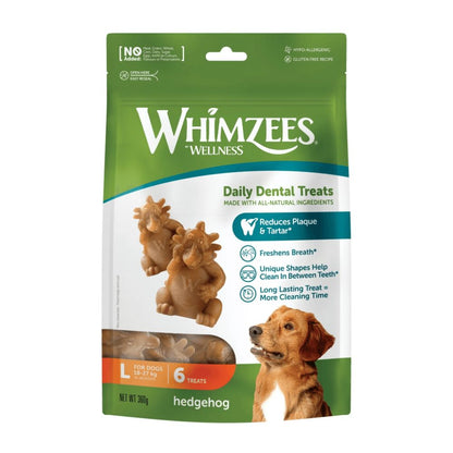 Whimzees Hedgehog Large
