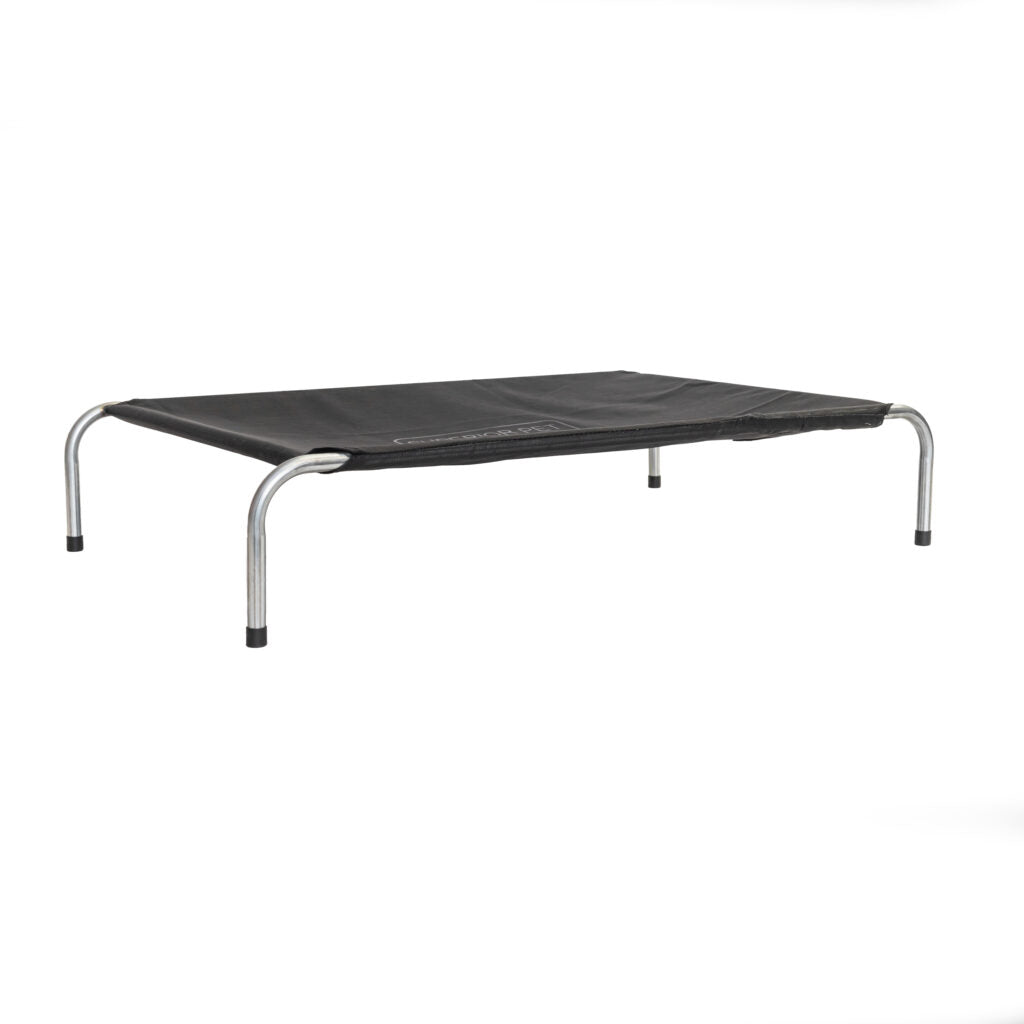 Superior Pet Goods Heavy Duty Flea-Free Dog Bed Black