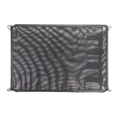 Superior Pet Goods Heavy Duty Flea-Free Dog Bed Black