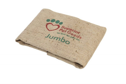 Superior Pet Goods Fitted Hessian Dog Bed Cover