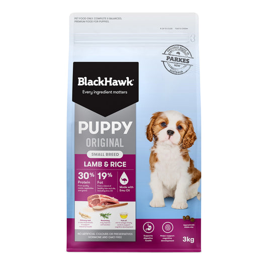 Black Hawk Puppy Small Breed Lamb & Rice Recipe