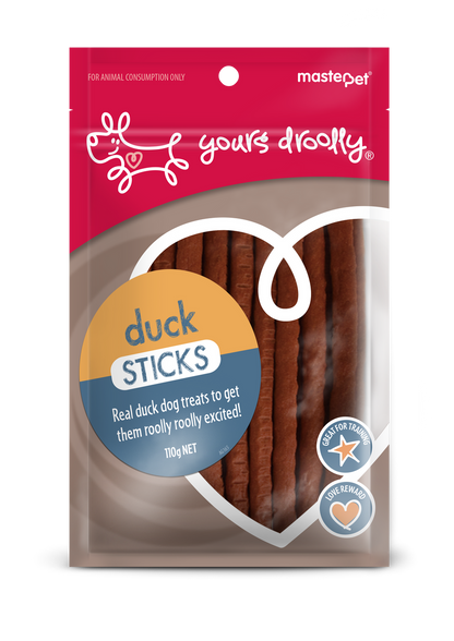Yours Droolly Duck Sticks