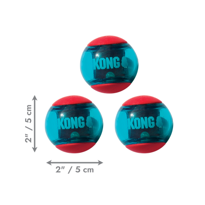 KONG Squeezz Action Ball Red
