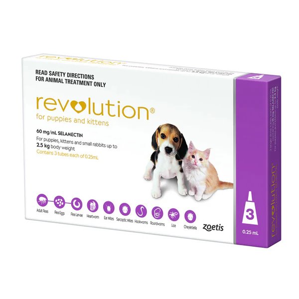 Revolution Pink Puppy and Kitten up to 2.5kg