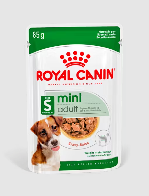 Royal Canin Mini Dog Wet Food Pouches in Gravy