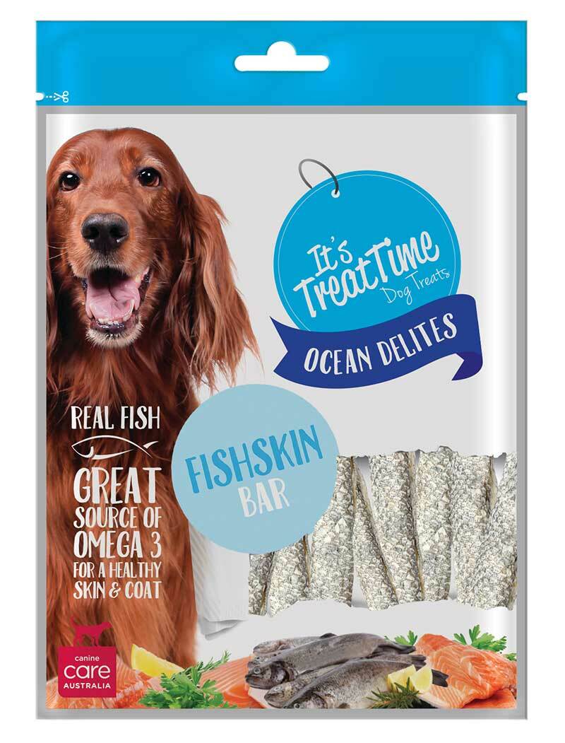 It's Treat Time Fishskin Bar