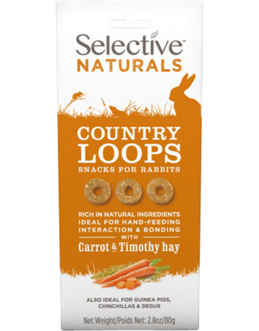 Science Selective Naturals Treats Meadow Loops 80g