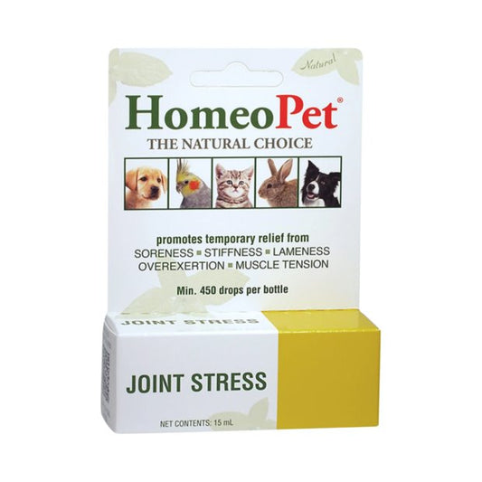 HomeoPet Joint Stress Natural Liquid Supplement 15mL