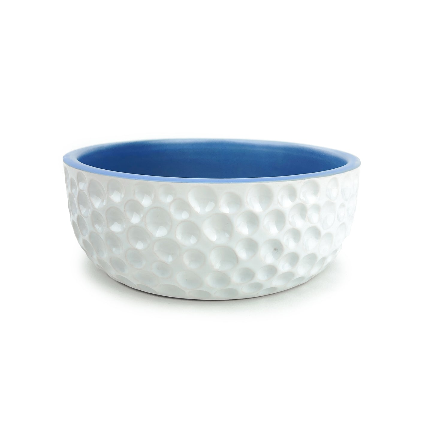 Barkley & Bella Dog Bowl Ceramic Dimple Small