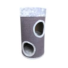 Cattitude Cat Scratch Hideaway Mini Drum Grey