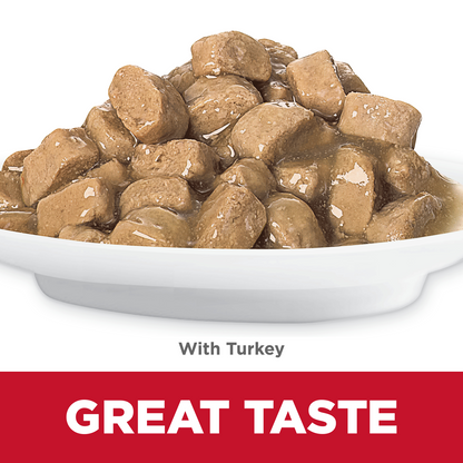 Hill’s Science Diet Kitten With Turkey Wet Cat Food Pouches