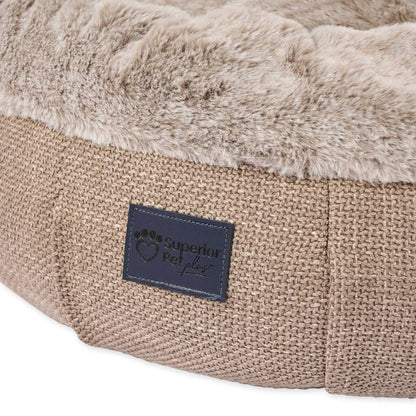 Superior Pet Goods Harley Dog Bed Puppacino Faux Fur