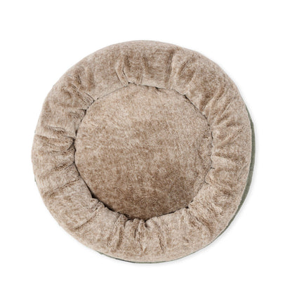 Superior Pet Goods Harley Dog Bed Sage Faux Fur