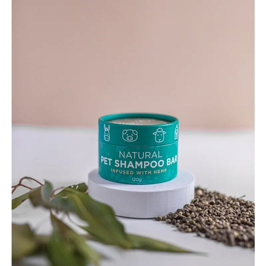 Hemp Collective Natural Pet Shampoo Bar 120g