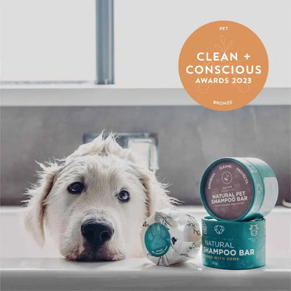 Hemp Collective Natural Pet Shampoo Bar 120g