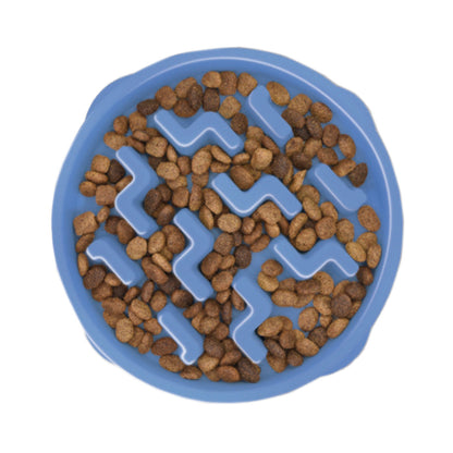 Outward Hound Fun Feeder Notch Large Blue