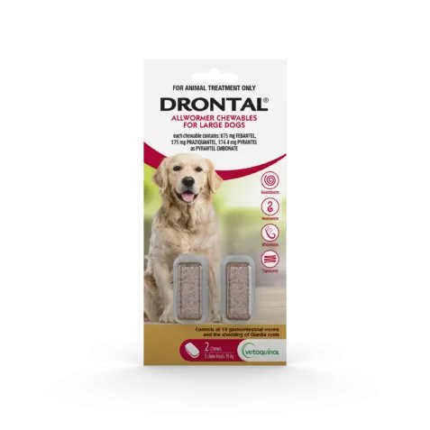 Drontal Dog 35KG Chewable