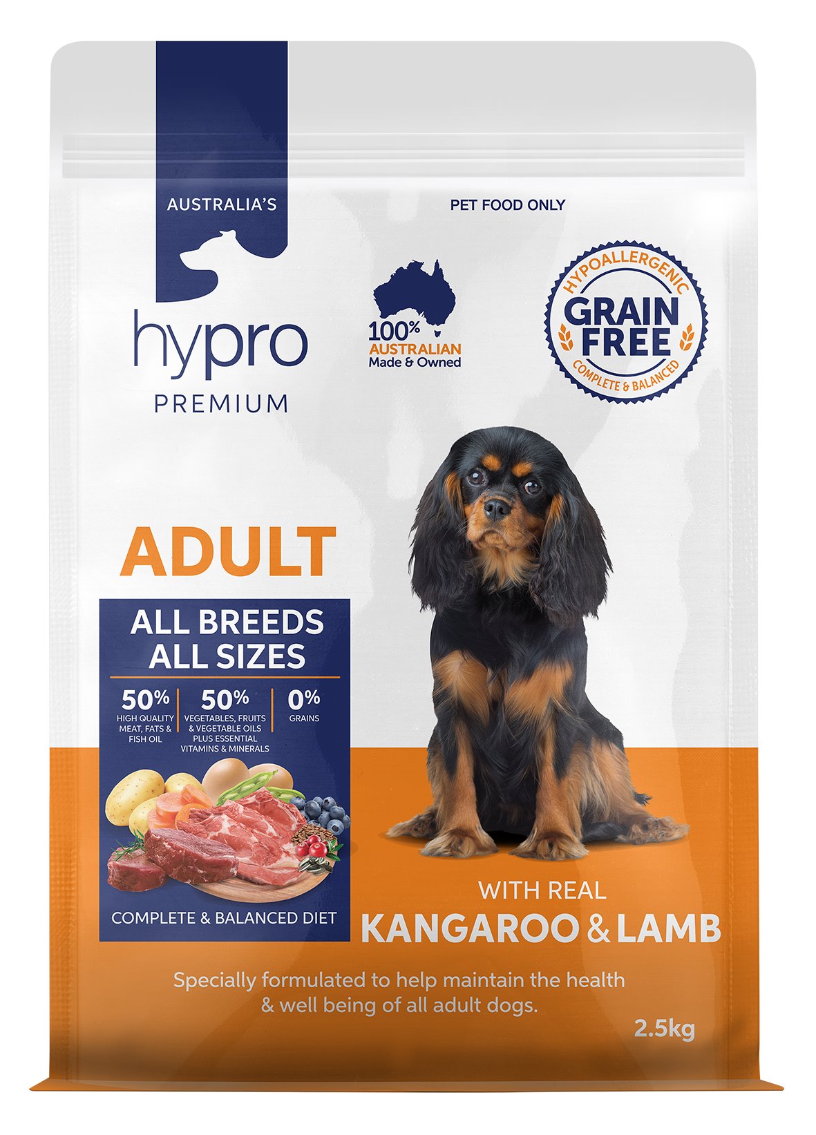 Hypro Premium Grain Free Kangaroo & Lamb Adult Dry Dog Food