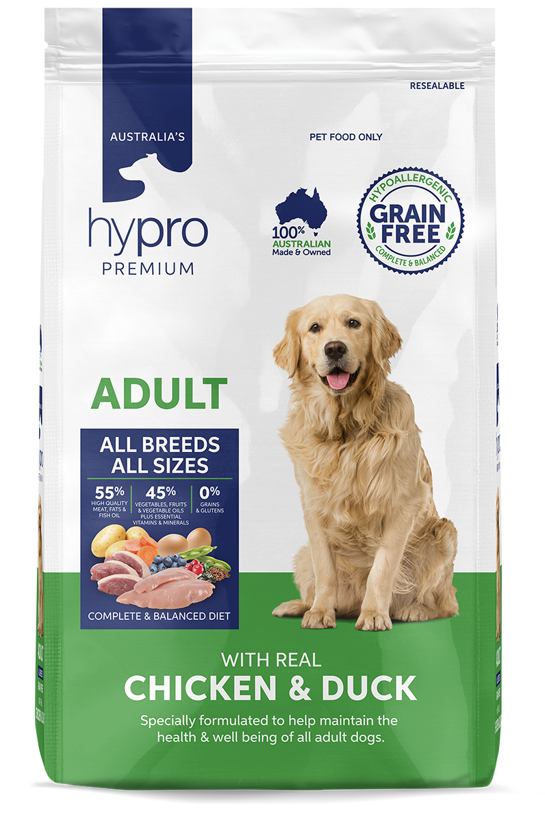 Hypro Premium Grain Free Chicken & Duck Adult Dry Dog Food