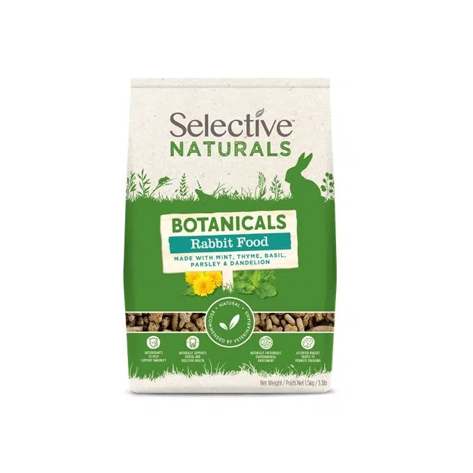 Science Selective Naturals Botanicals Rabbit Food 1.5kg
