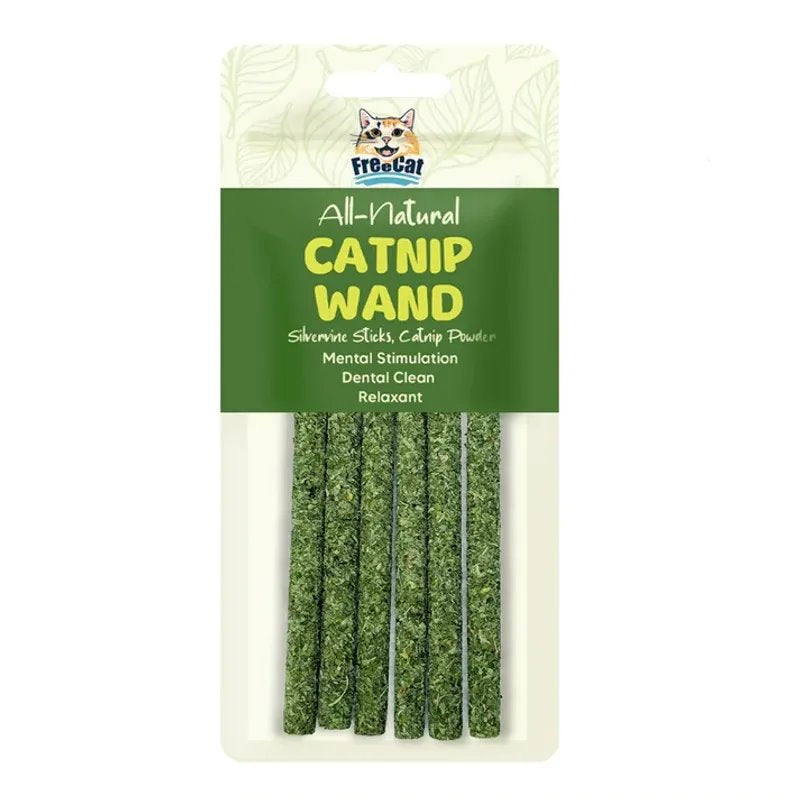 FreeCat All Natural Catnip Wand 6pk