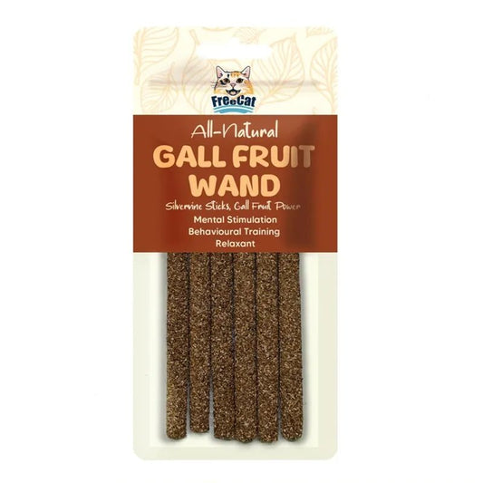 FreeCat All Natural Gall Fruit Wand 6pcs