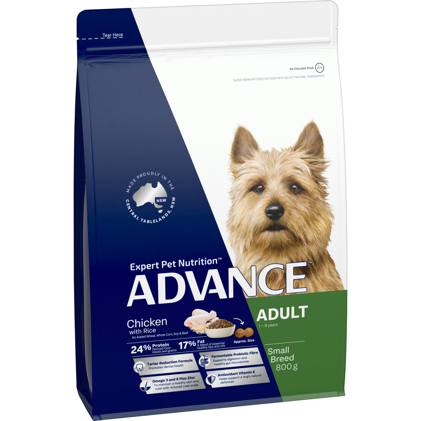 Advance Adult Small Breed Chicken with Rice Dry Dog Food