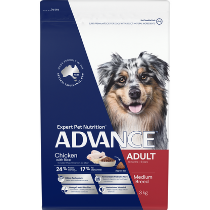 Advance Adult Medium Breed Chicken with Rice Dry Dog Food