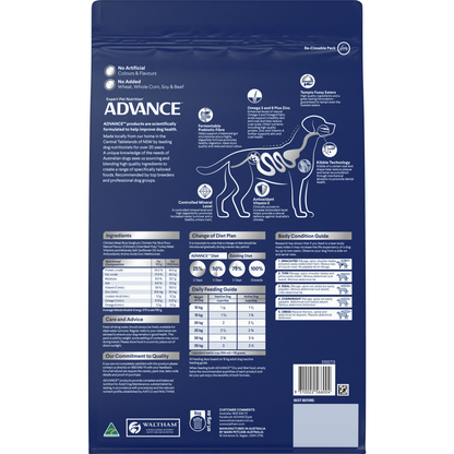 Advance Adult Medium Breed Chicken with Rice Dry Dog Food