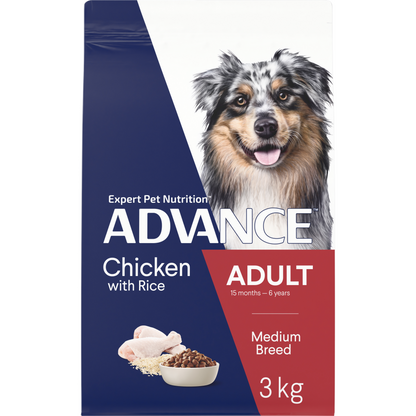 Advance Adult Medium Breed Chicken with Rice Dry Dog Food