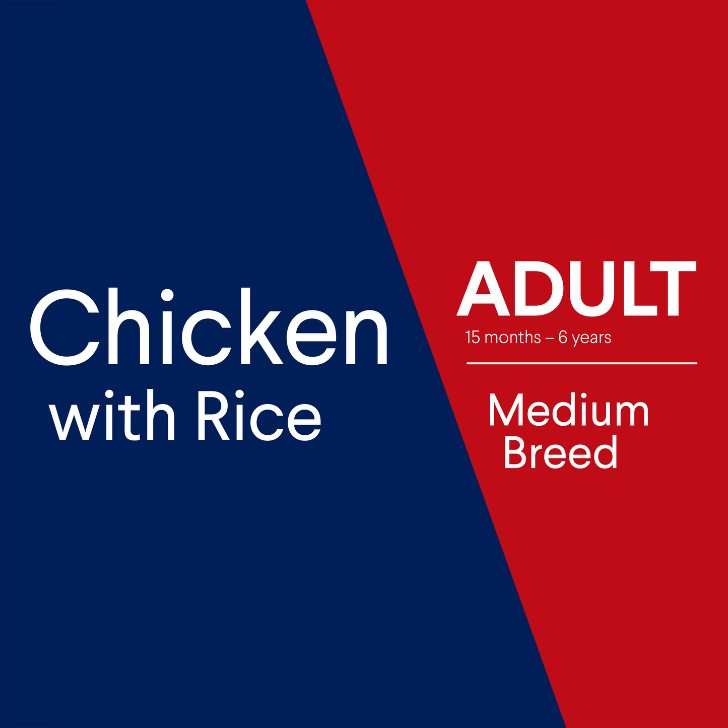 Advance Adult Medium Breed Chicken with Rice Dry Dog Food