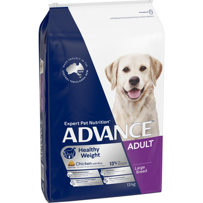 Advance Healthy Weight Adult Large Breed Chicken with Rice Dry Dog Food
