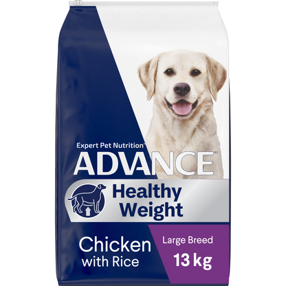 Advance Healthy Weight Adult Large Breed Chicken with Rice Dry Dog Food