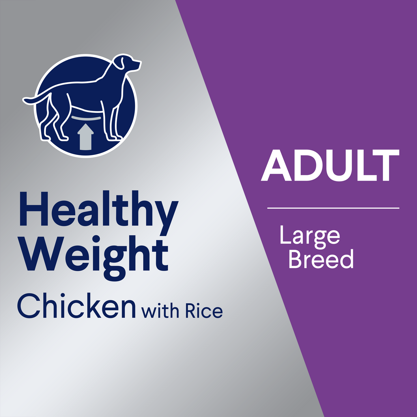 Advance Healthy Weight Adult Large Breed Chicken with Rice Dry Dog Food