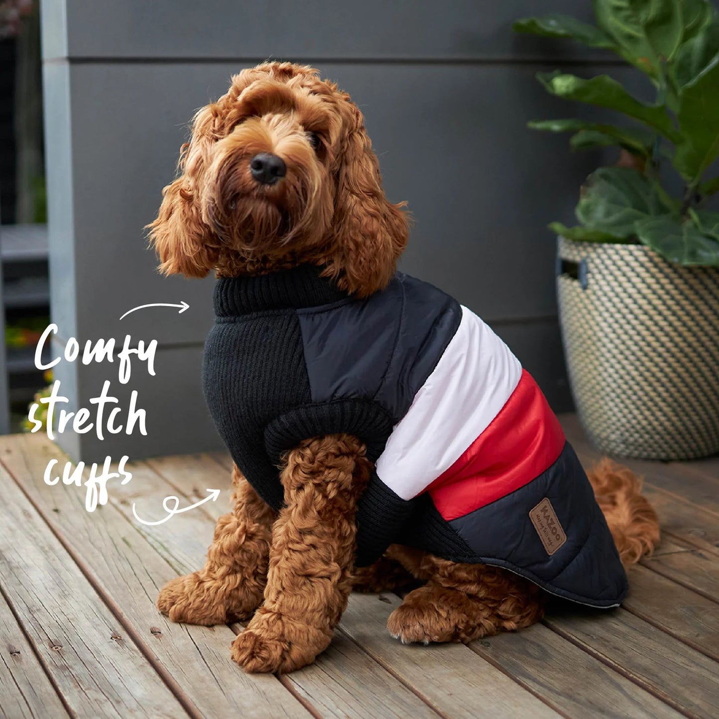Kazoo Vovo Dog Puffer Jacket Pink Kiss