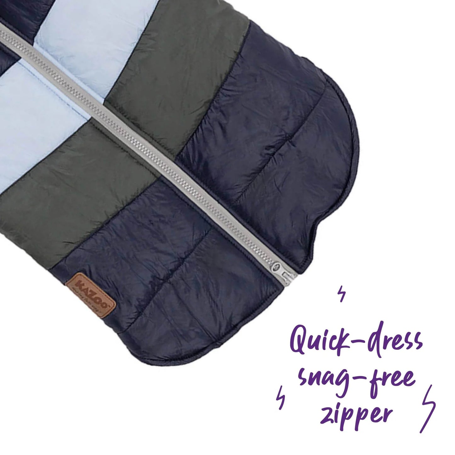 Kazoo Vovo Dog Puffer Jacket Seabreeze