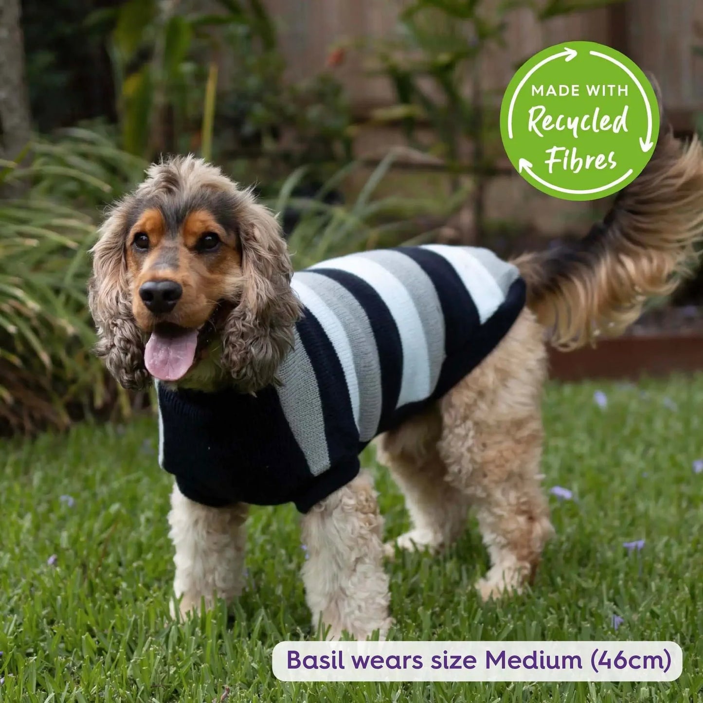 Kazoo Chestie Dog Jumper Blue