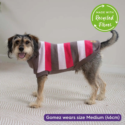 Kazoo Chestie Dog Jumper Pink