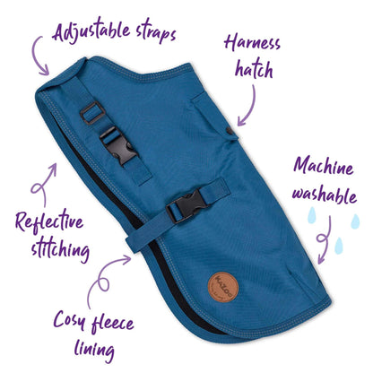 Kazoo Adventure Coat Blue
