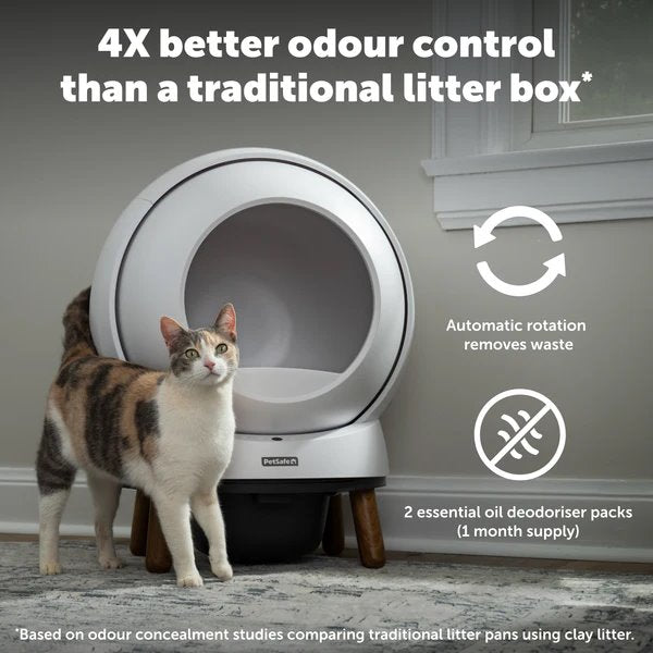 PetSafe ScoopFree SmartSpin Self-Cleaning Litter Box
